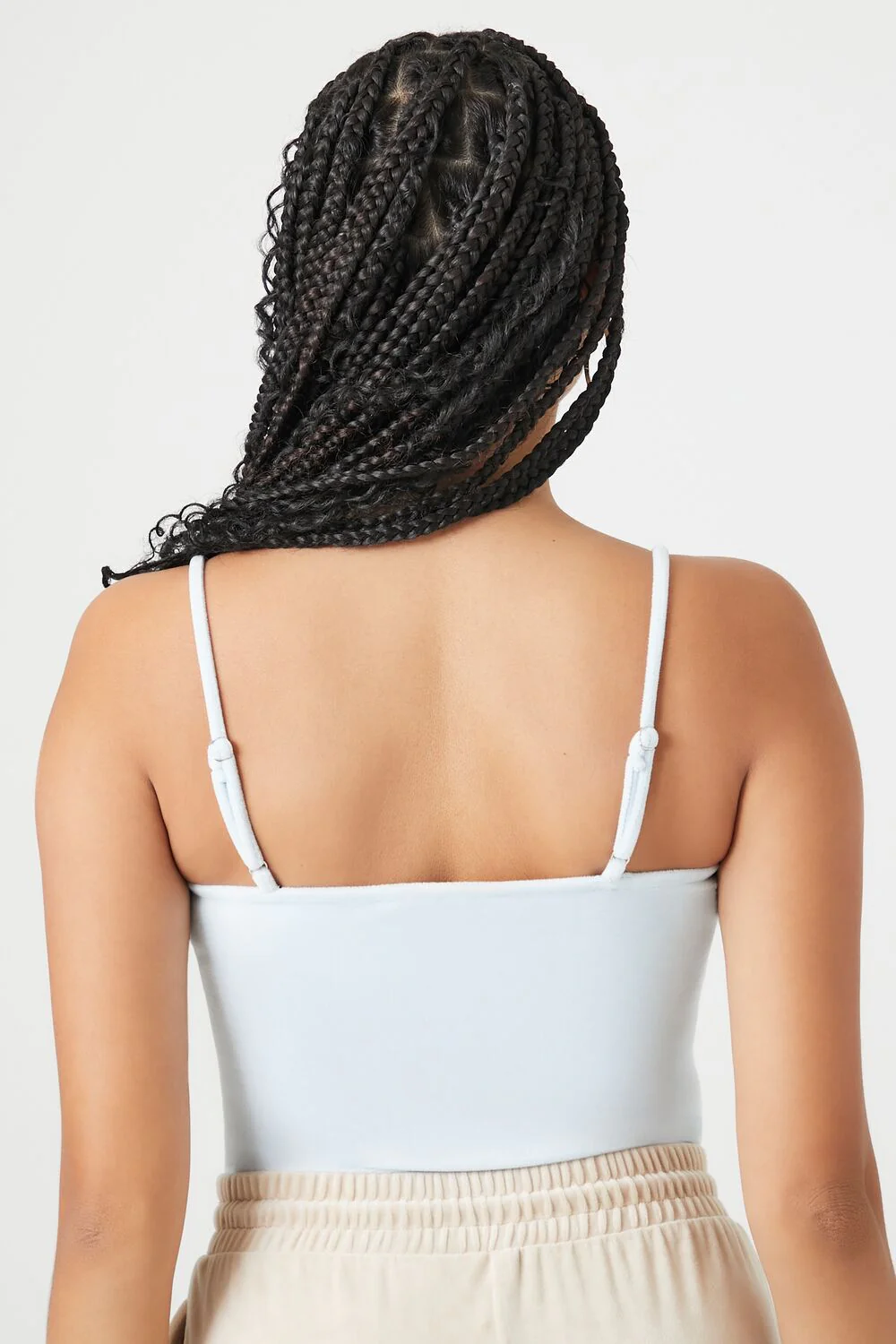 Velour Cami Bodysuit - Image 3