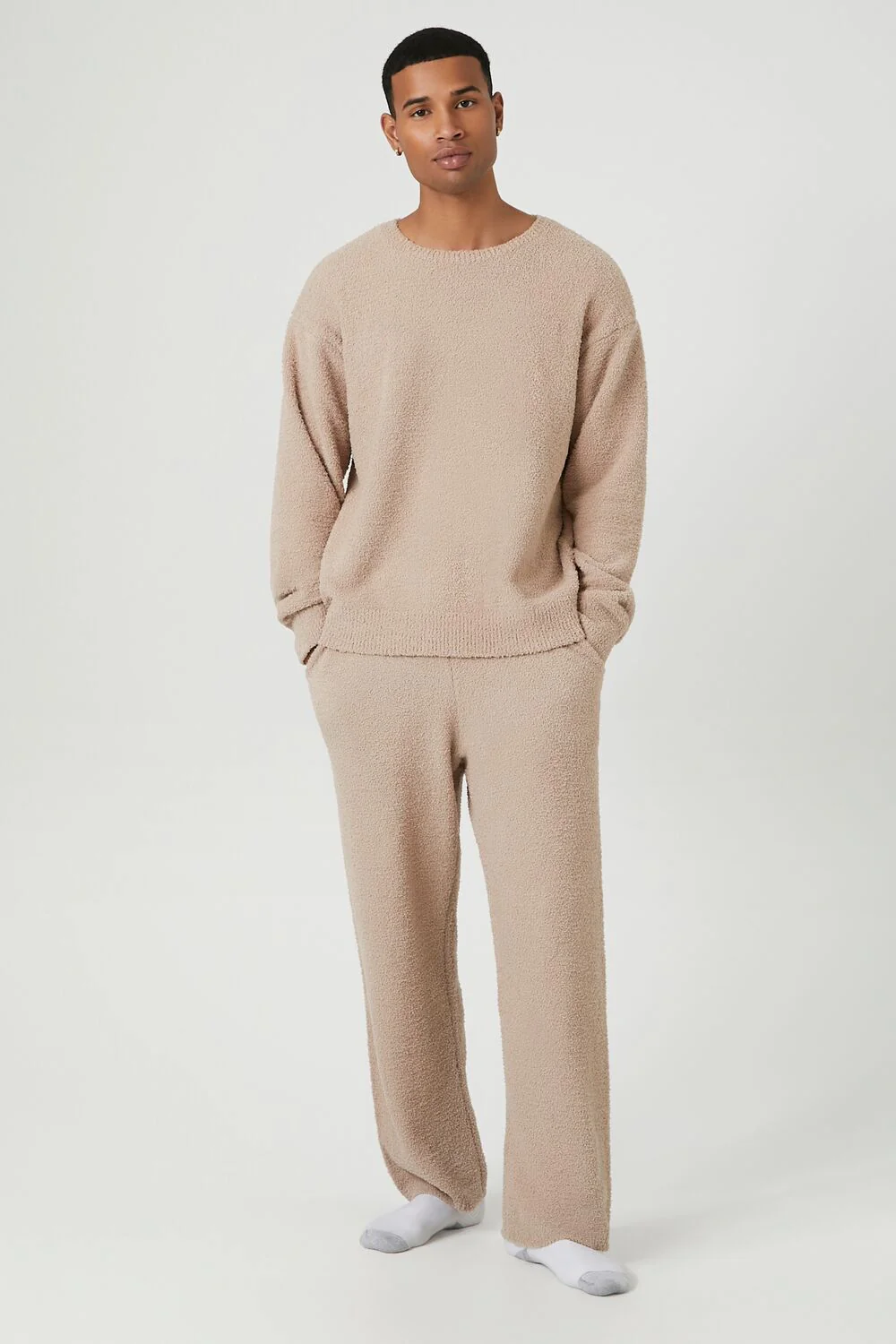 Drop-Sleeve Ribbed Pajama Top - Image 9