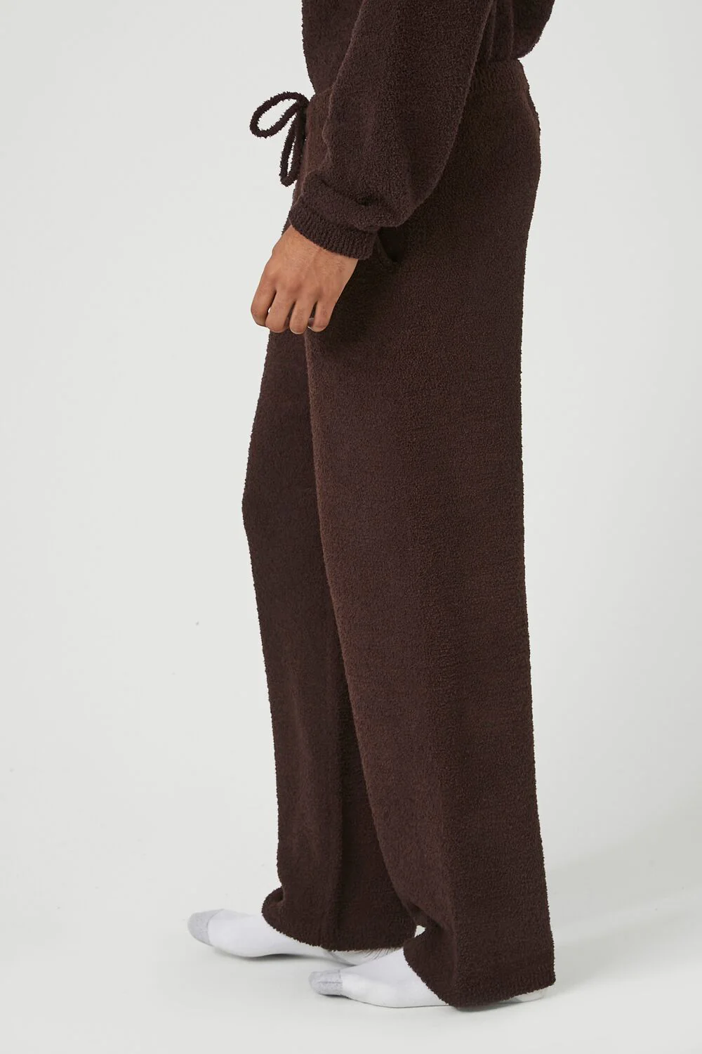 Drawstring Wide-Leg Pajama Pants - Image 3