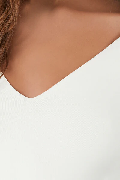 Jersey V-Neck Bodysuit - Image 6