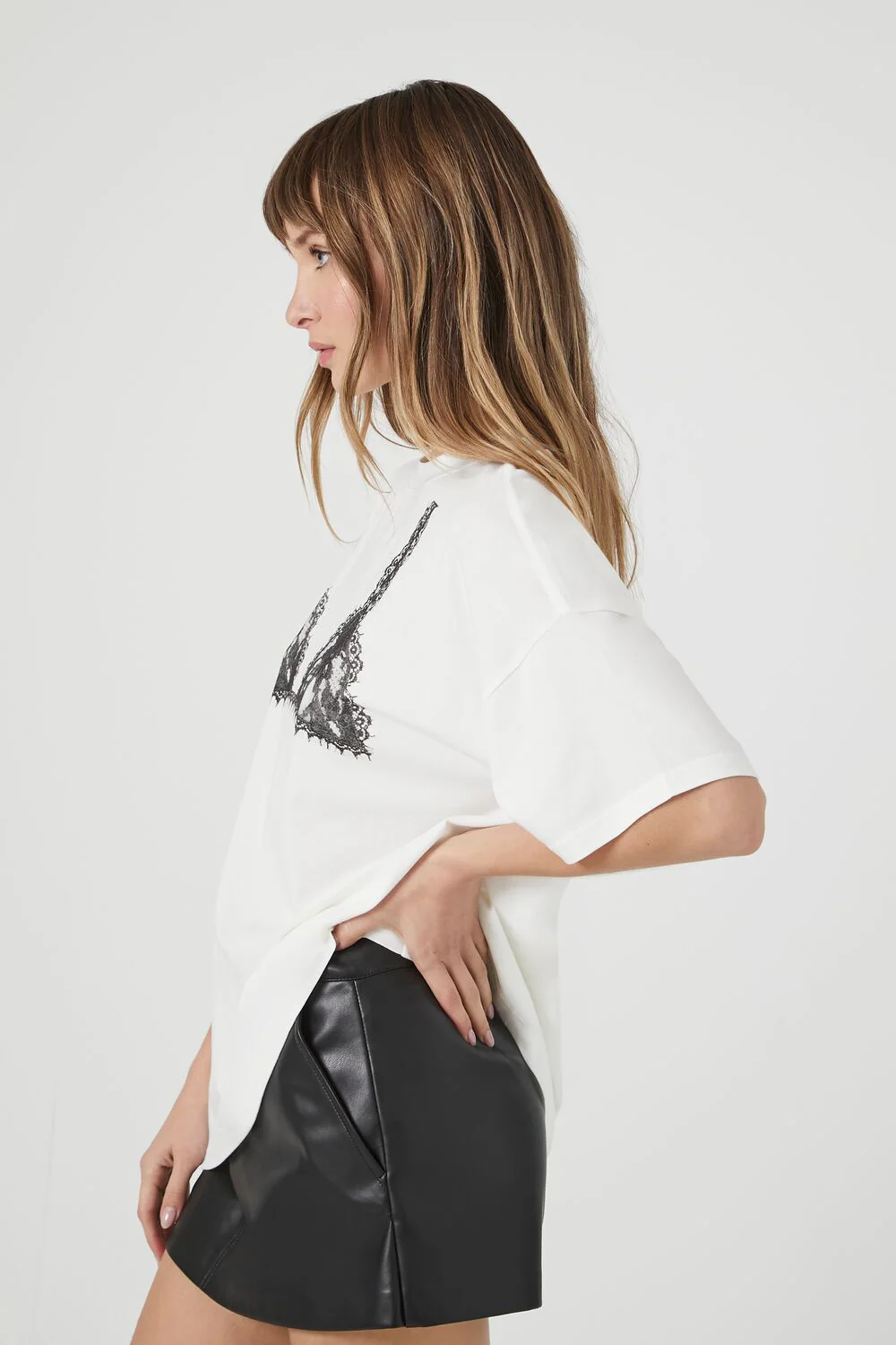 Bralette Graphic Tee - Image 2