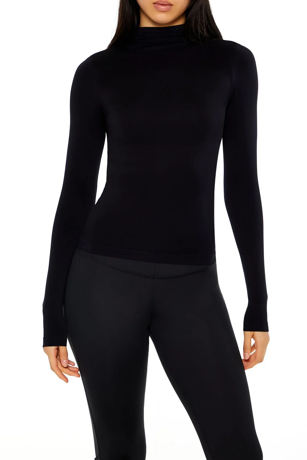 Seamless Turtleneck Top - Image 11