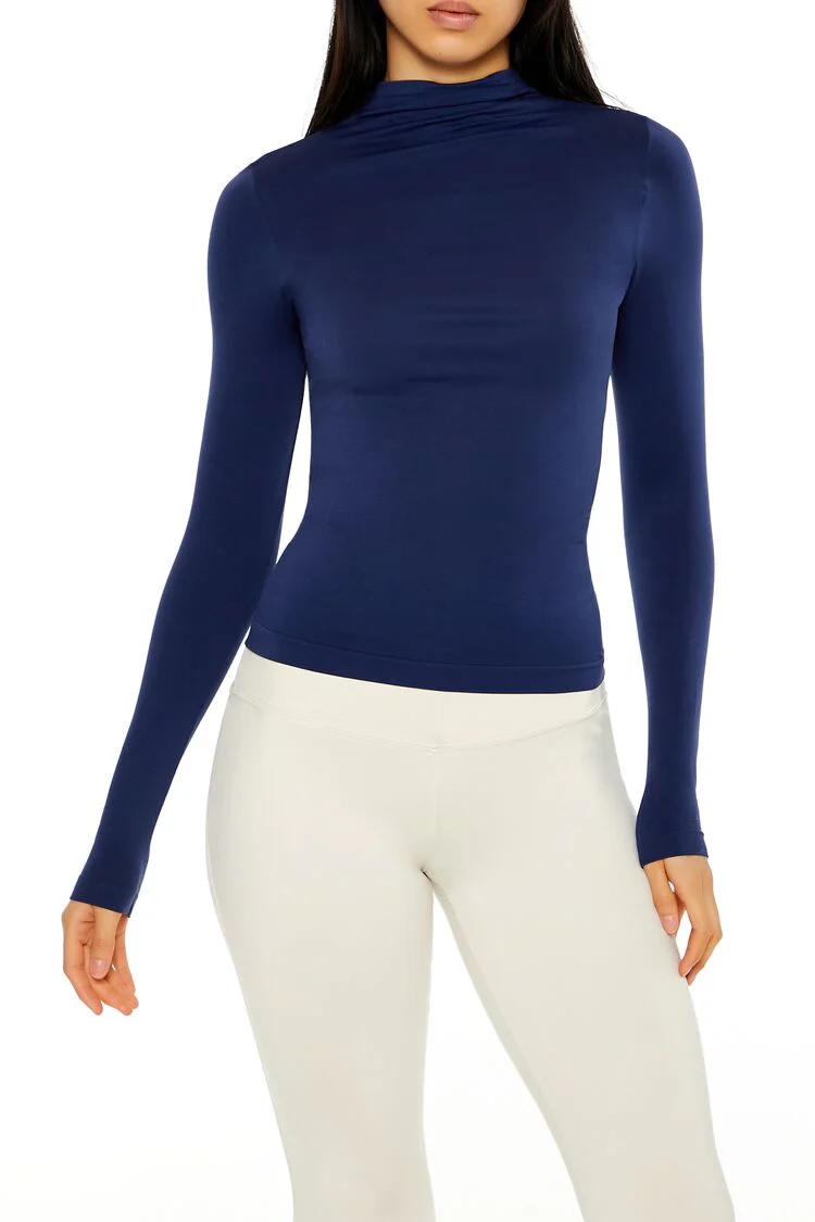 Seamless Turtleneck Top - Image 6