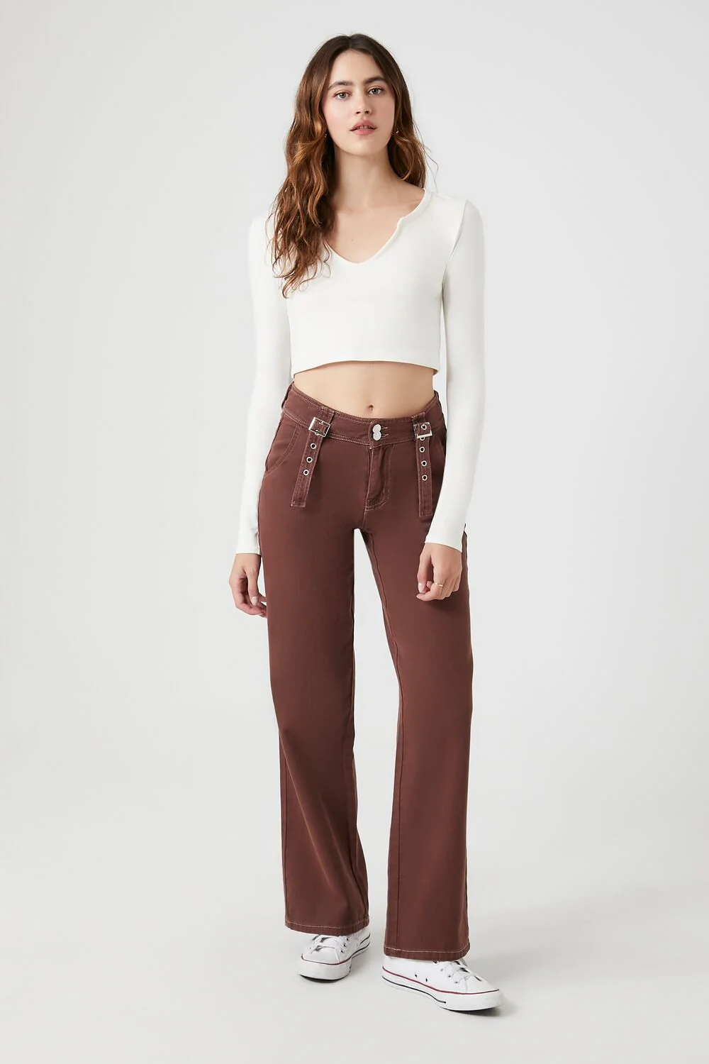 Split-Neck Crop Top - Image 4