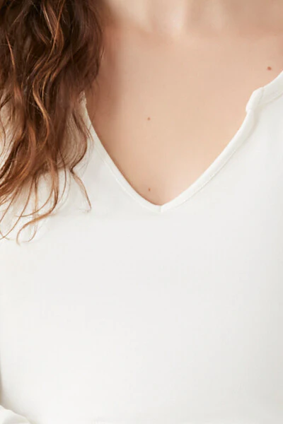 Split-Neck Crop Top - Image 5