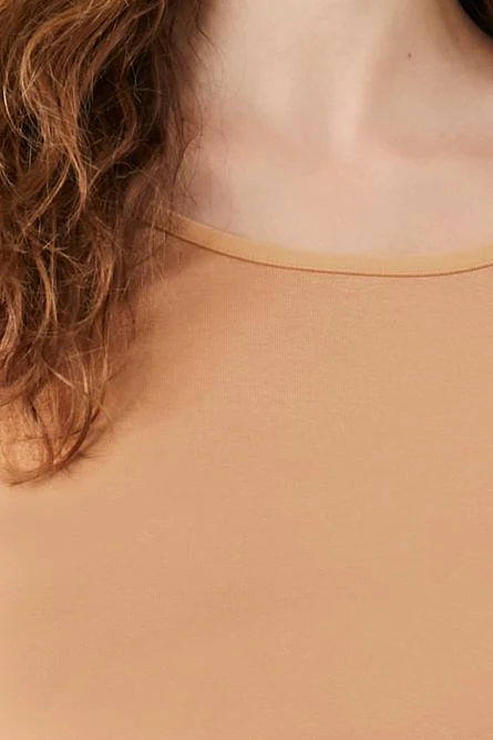 Cotton-Blend Scoop-Neck Top - Image 15