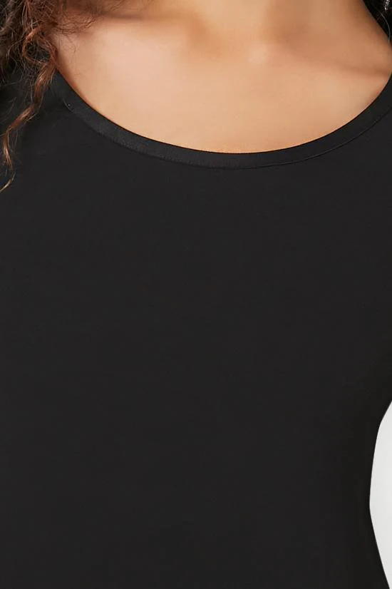 Cotton-Blend Scoop-Neck Top - Image 5