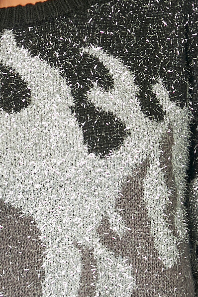 Metallic Flame Sweater - Image 5
