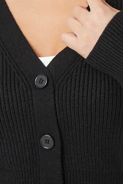 Cropped Cardigan Sweater - Image 5