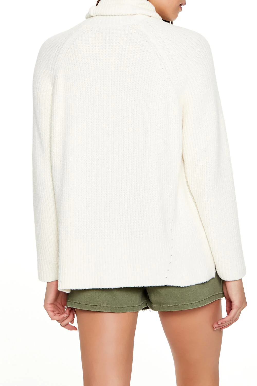 Turtleneck Whipstitched Sweater - Image 5