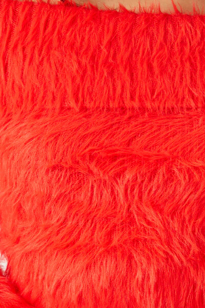 Faux Fur Off-the-Shoulder Top - Image 5