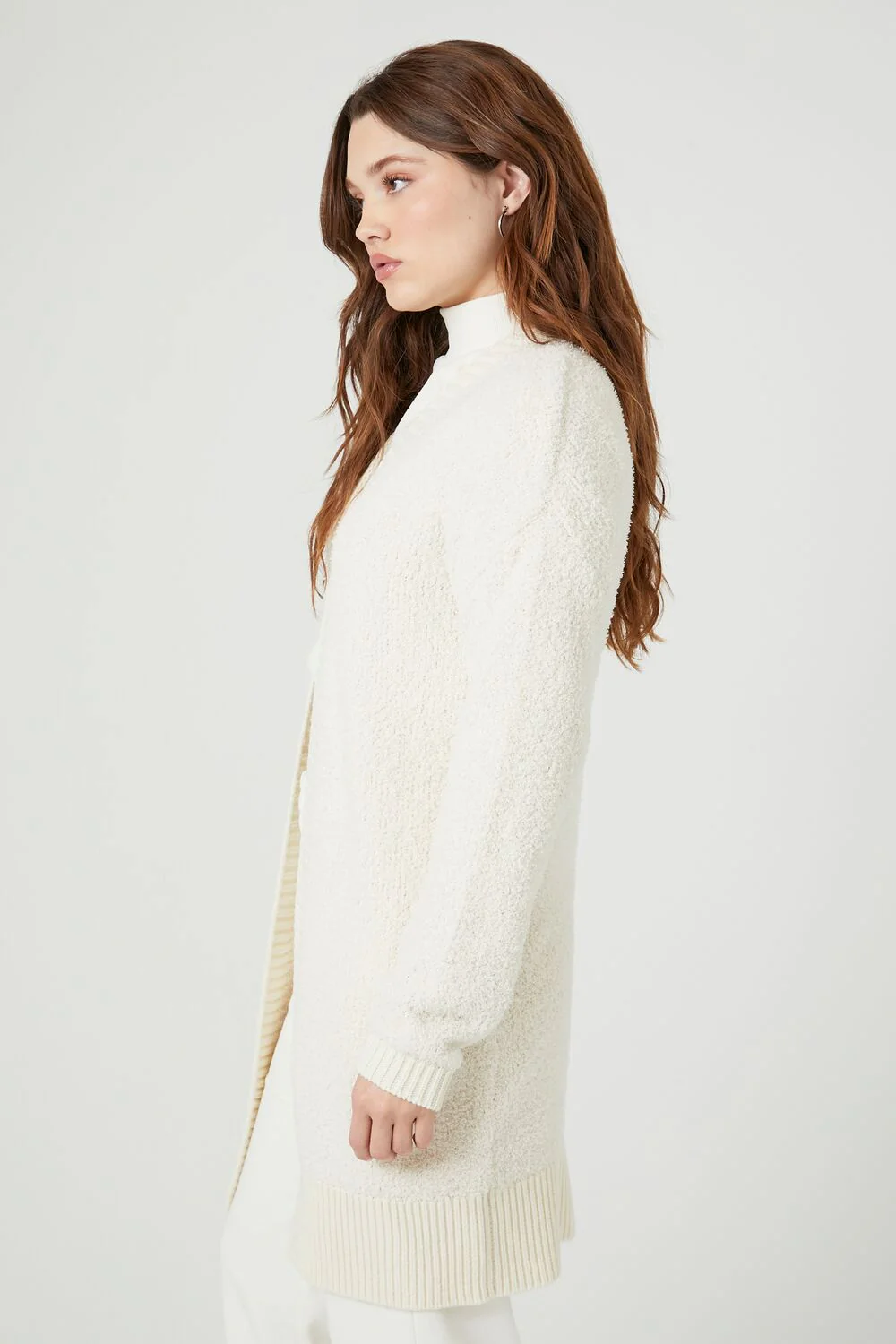 Open-Front Cardigan Sweater - Image 2