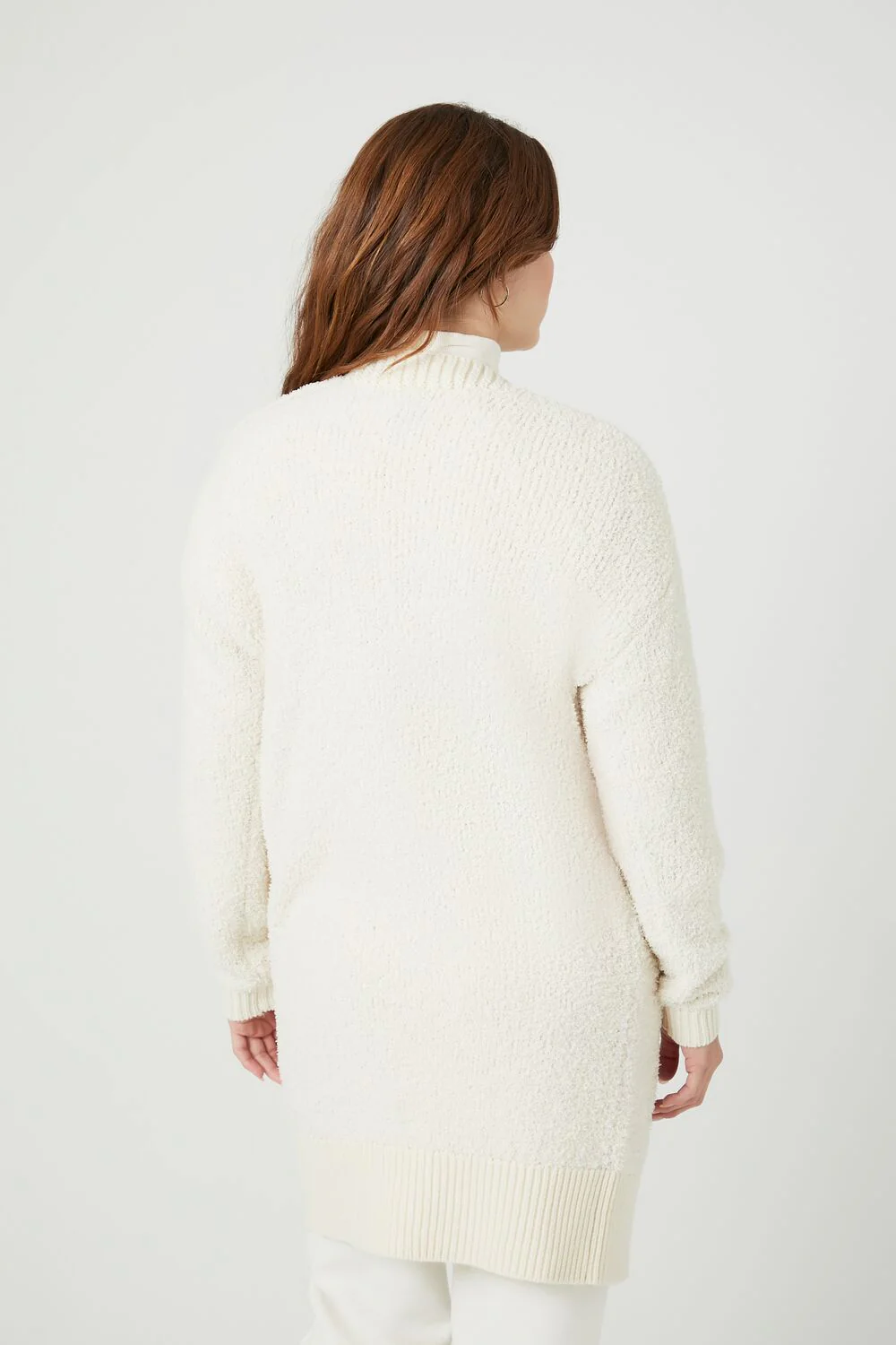 Open-Front Cardigan Sweater - Image 3