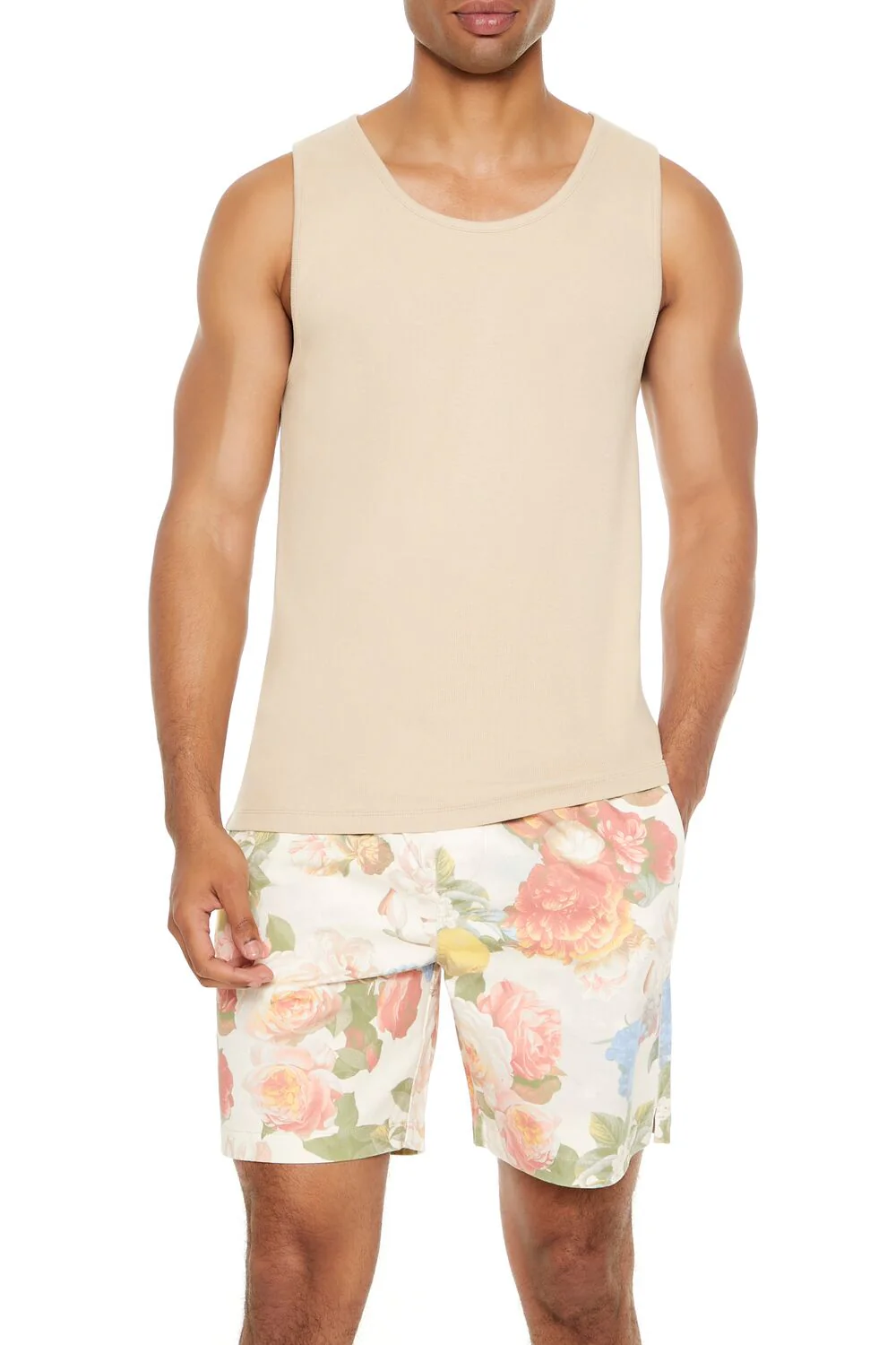 Ribbed Knit Tank Top - Image 12