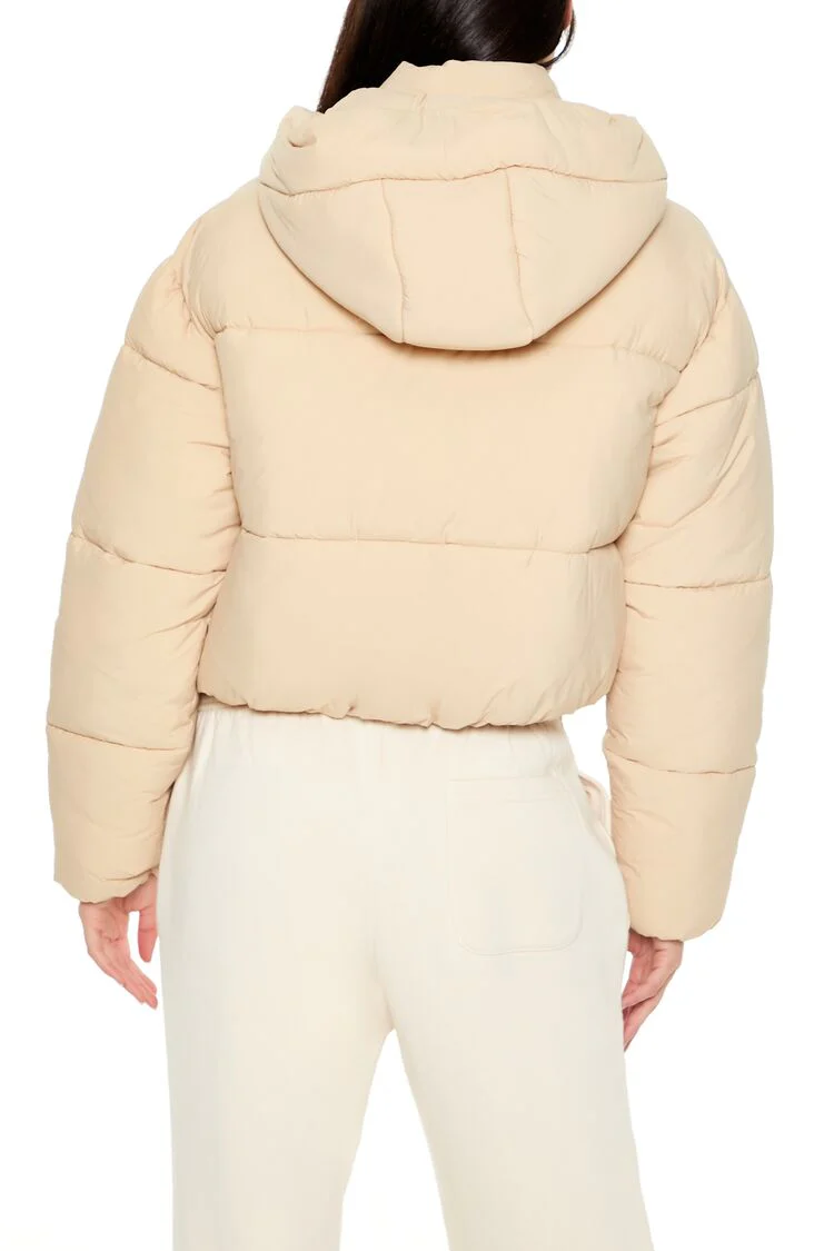 Hooded Quilted Puffer Jacket - Image 5