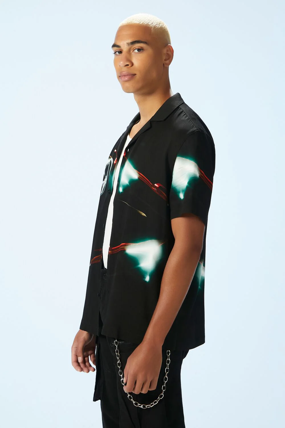 Abstract Car Print Shirt - Image 2