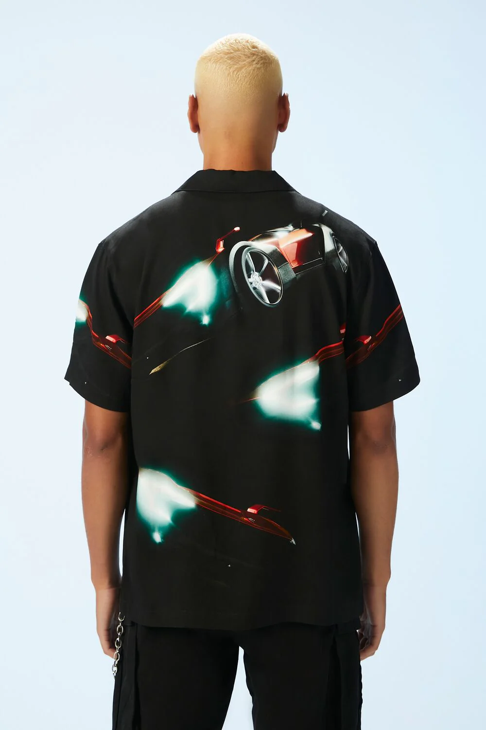 Abstract Car Print Shirt - Image 3