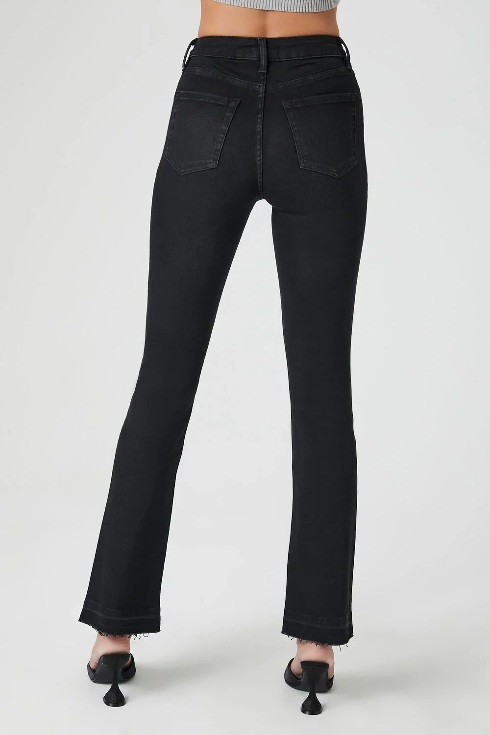 High-Rise Bootcut Jeans - Image 3