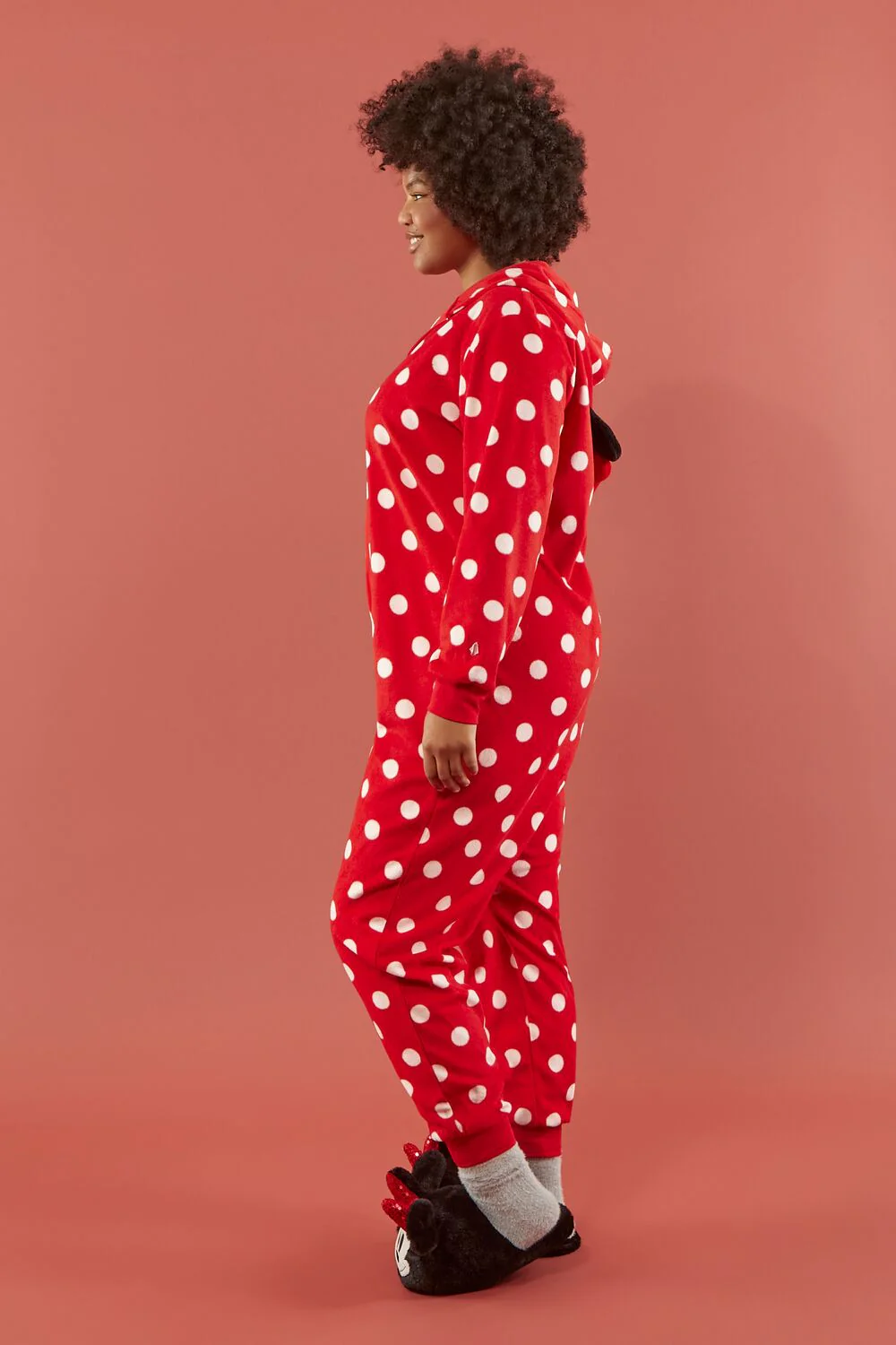 Plus Size Disney Minnie Mouse Pajama Jumpsuit - Image 2