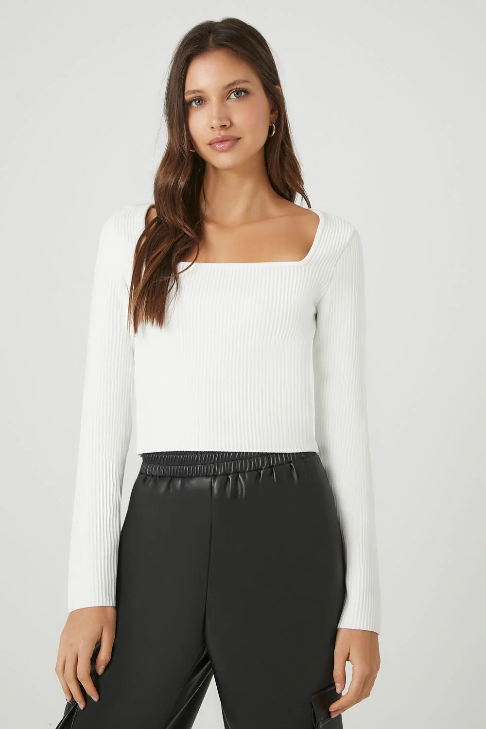 Ribbed Knit Sweater - Image 6