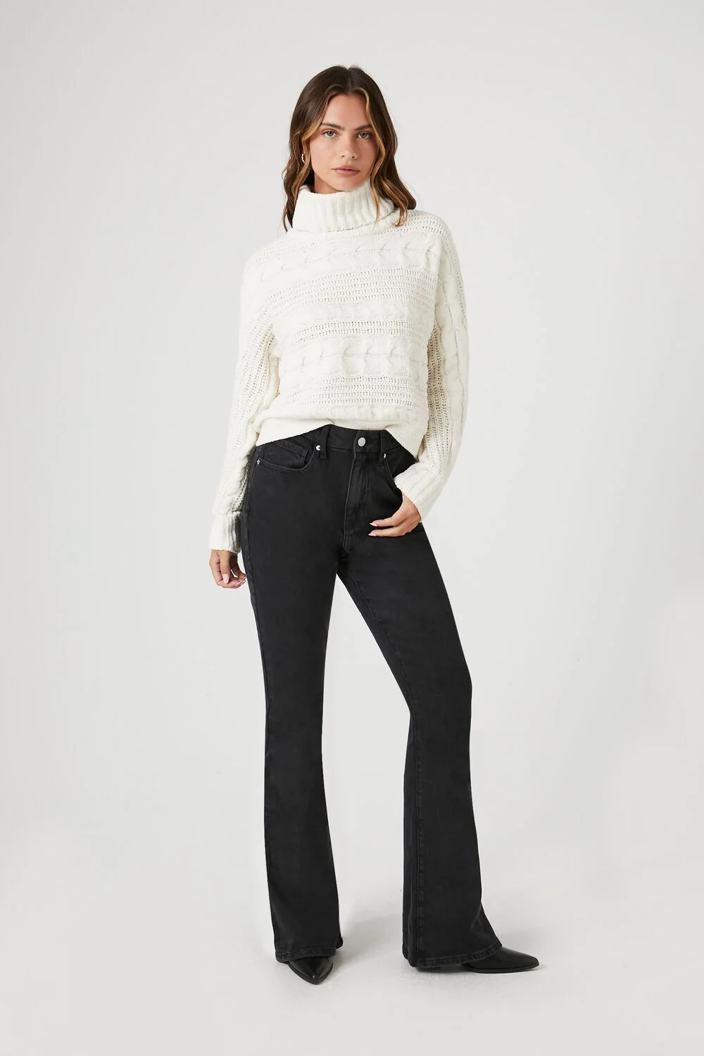 Curvy Mid-Rise Flare Jeans - Image 5