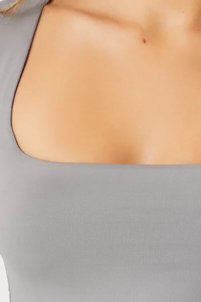 Square-Neck Crop Top - Image 5
