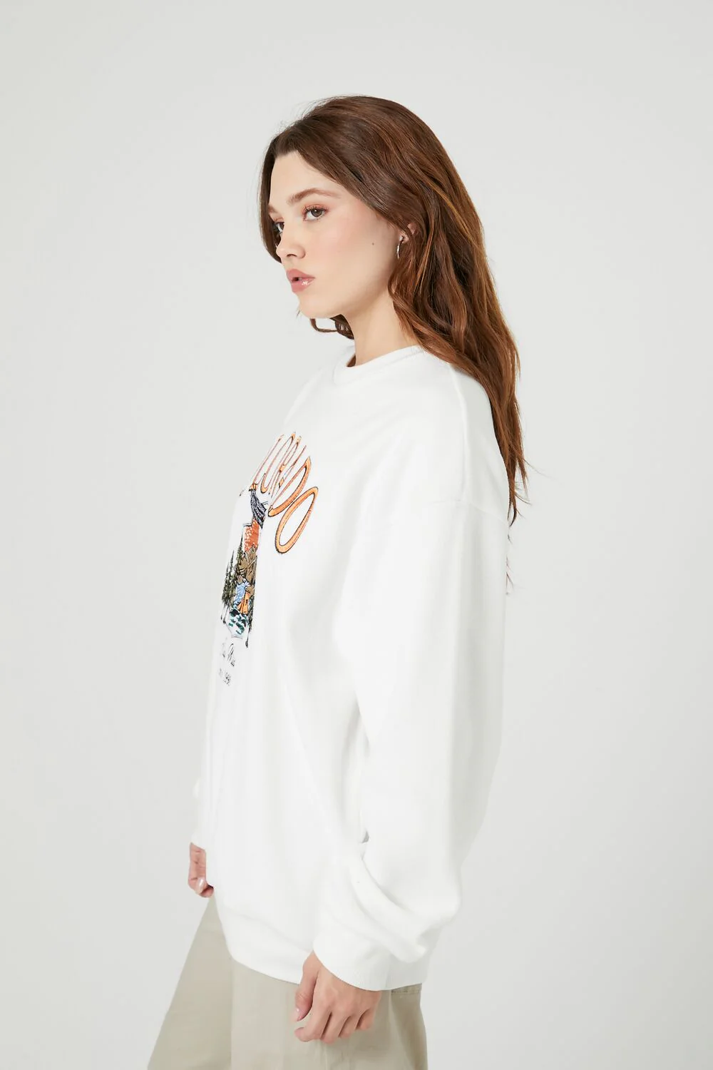 Fleece Colorado Graphic Pullover - Image 2