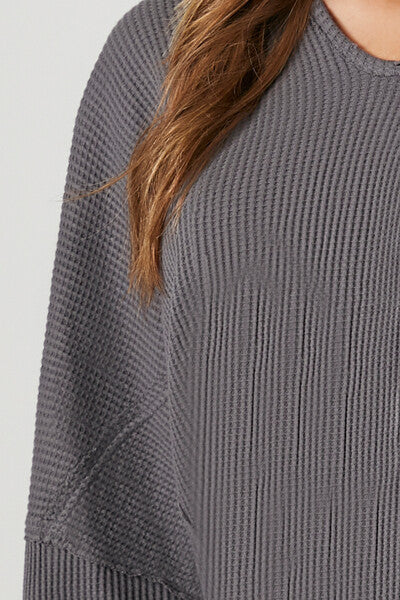 Thermal Ribbed Pullover - Image 5