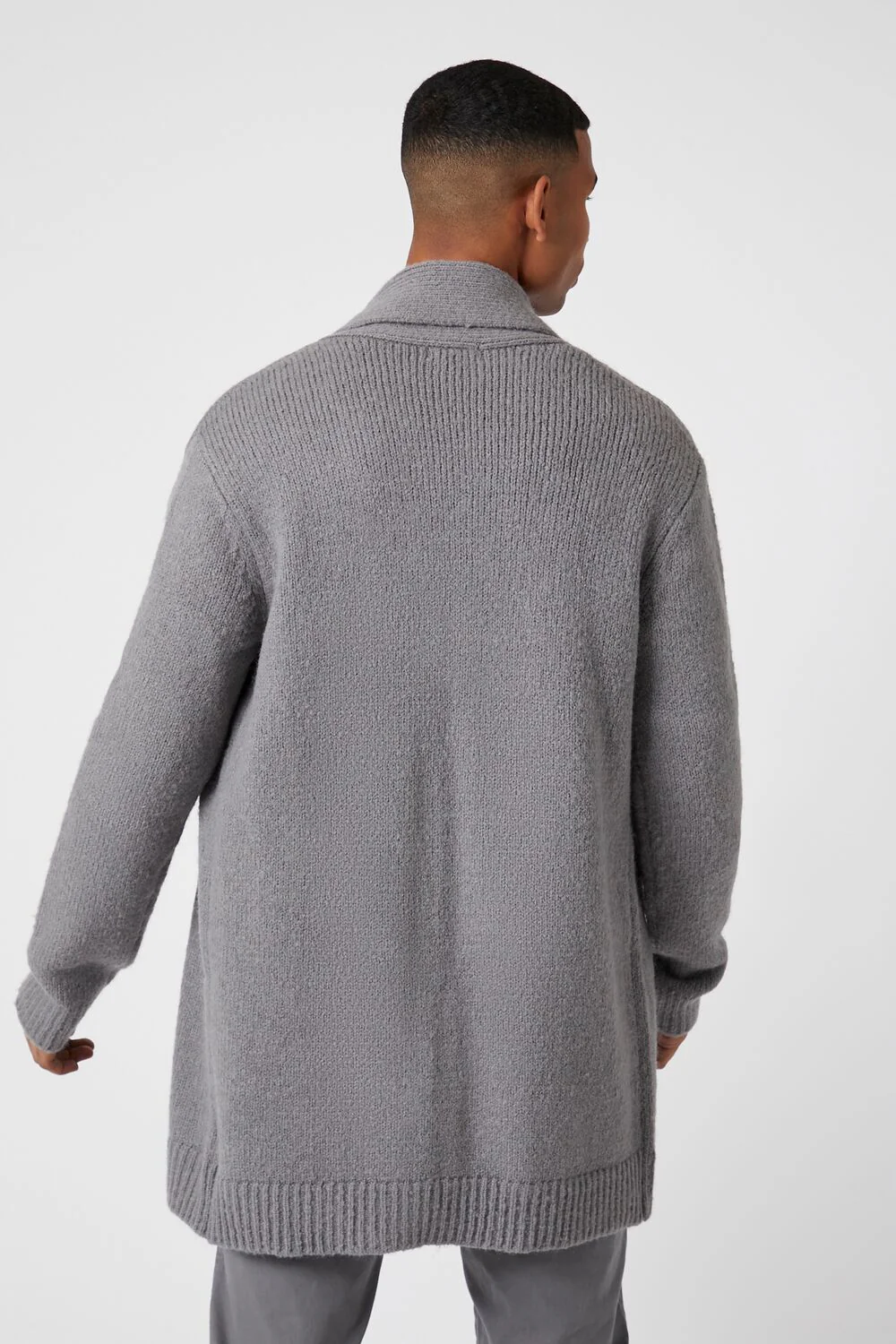 Open-Front Cardigan Sweater - Image 3