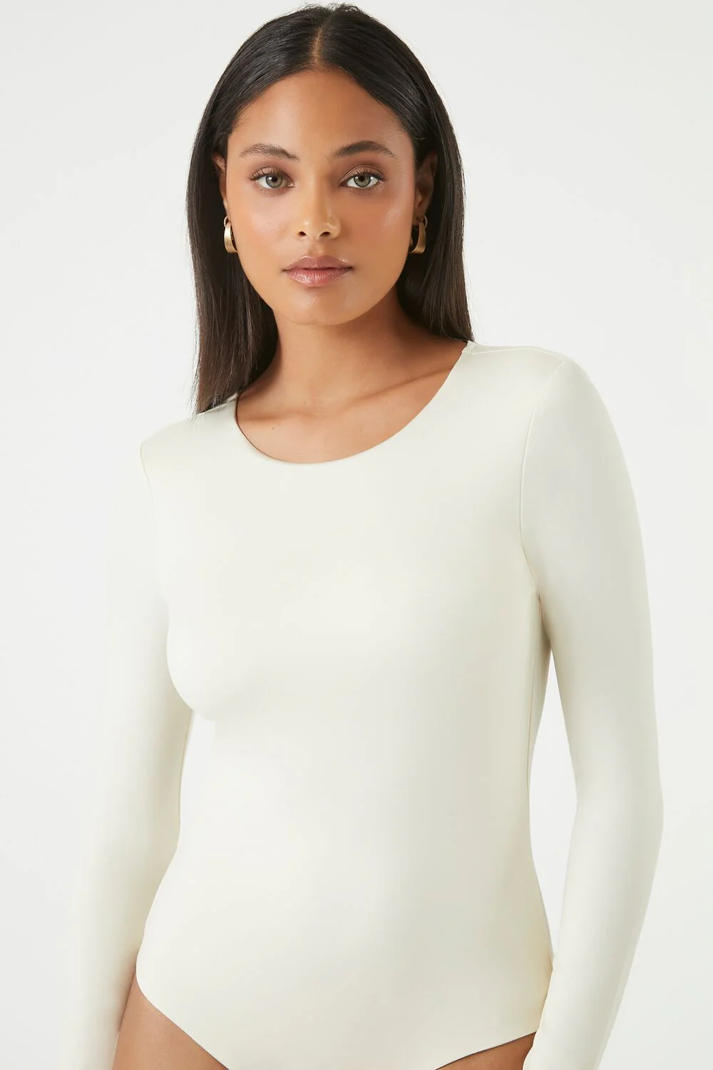 Fitted Long-Sleeve Bodysuit - Image 5