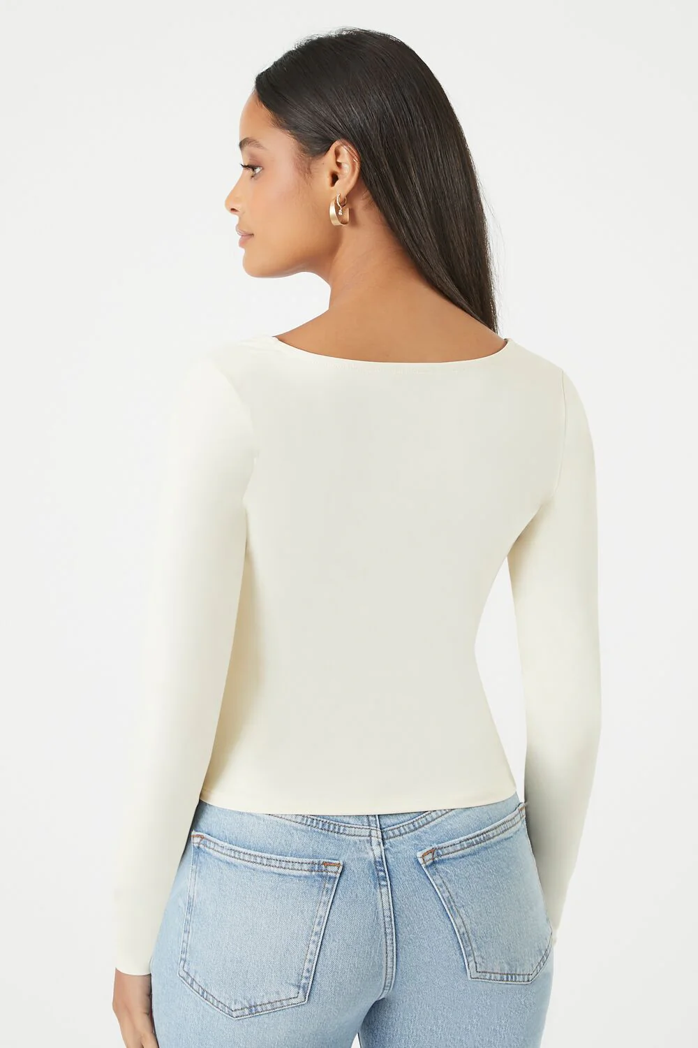 Contour Sculpt Long-Sleeve Top - Image 3