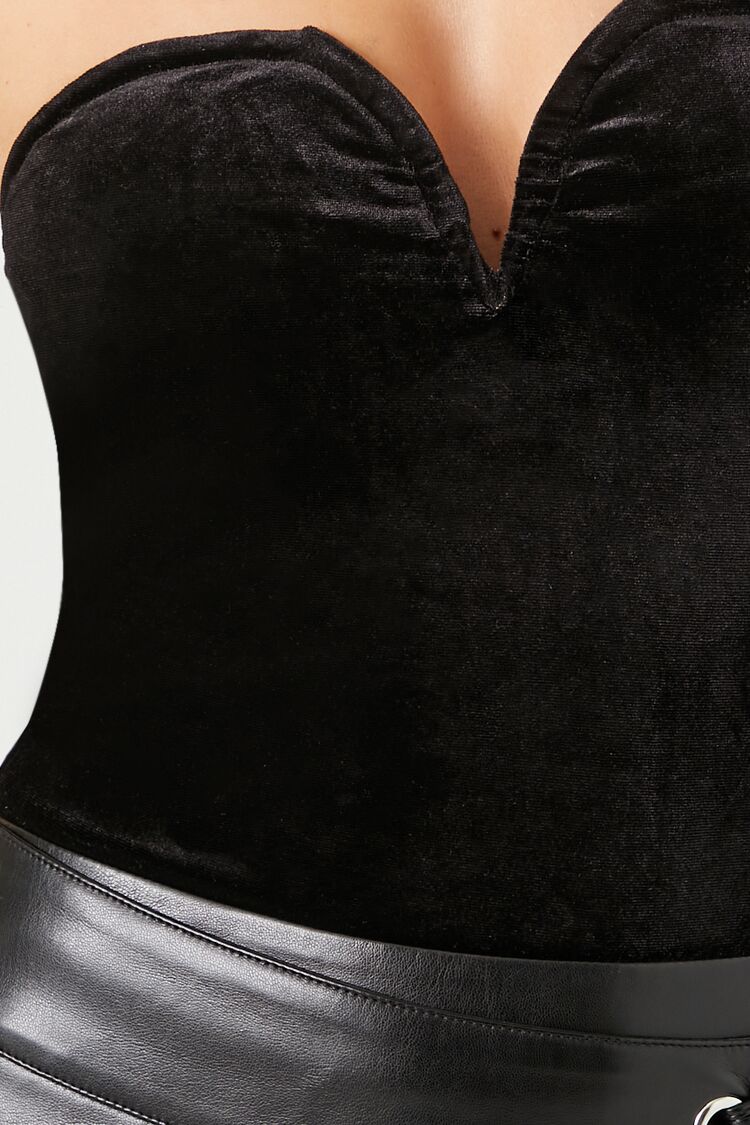 Sweetheart Velvet Bodysuit - Image 6