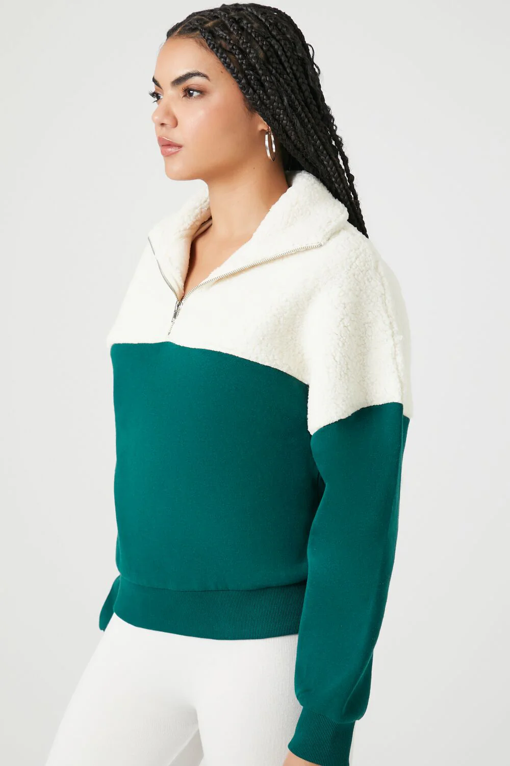 Fleece Colorblock Pullover - Image 2
