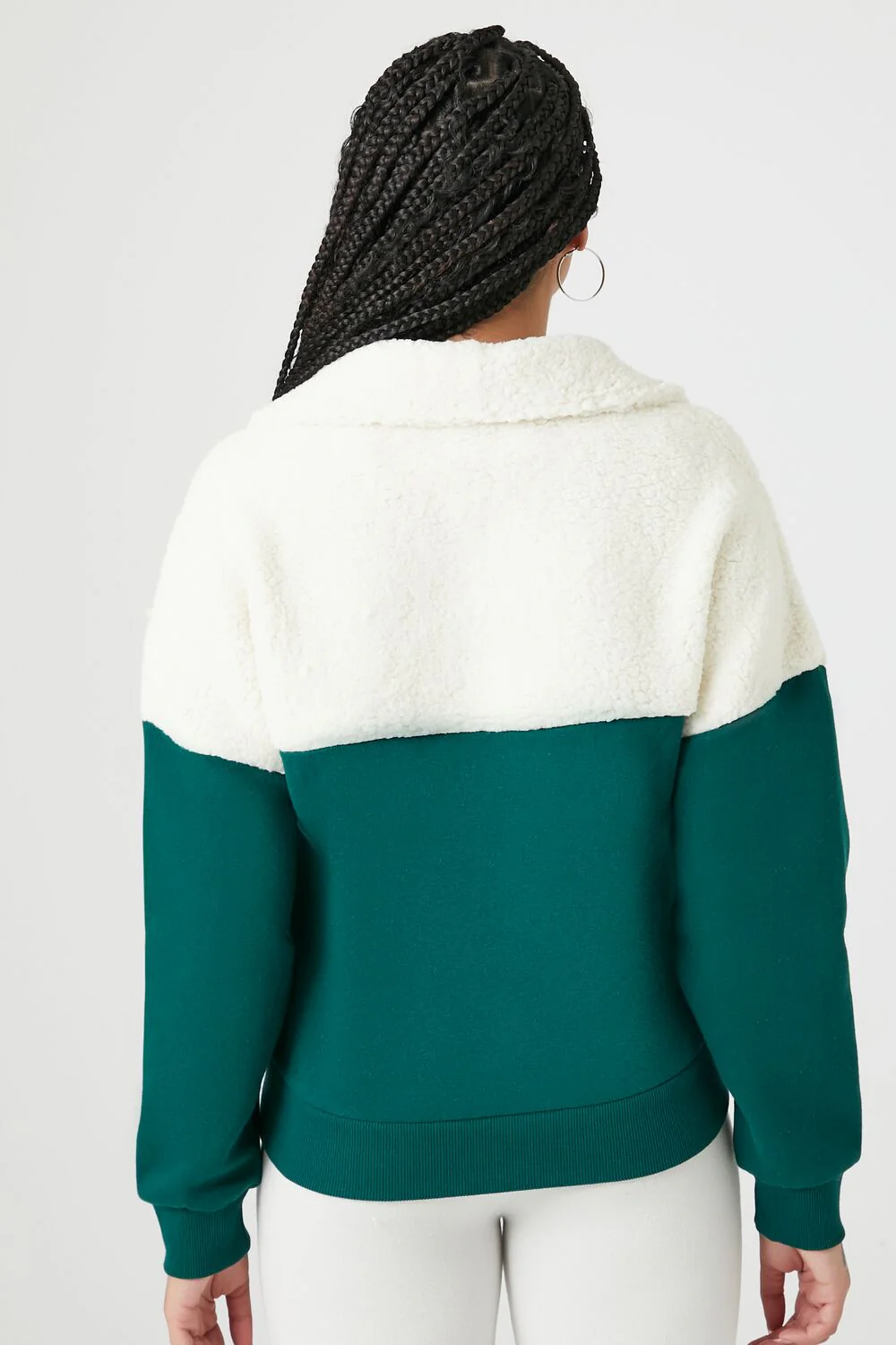 Fleece Colorblock Pullover - Image 3