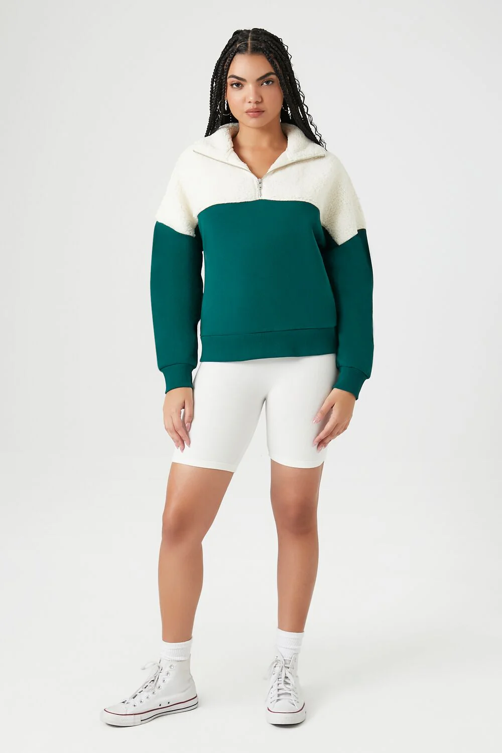 Fleece Colorblock Pullover - Image 4