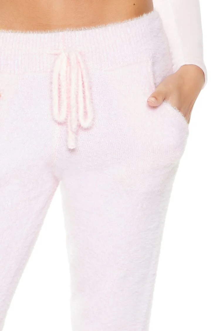 Fuzzy Sweater-Knit Joggers - Image 15