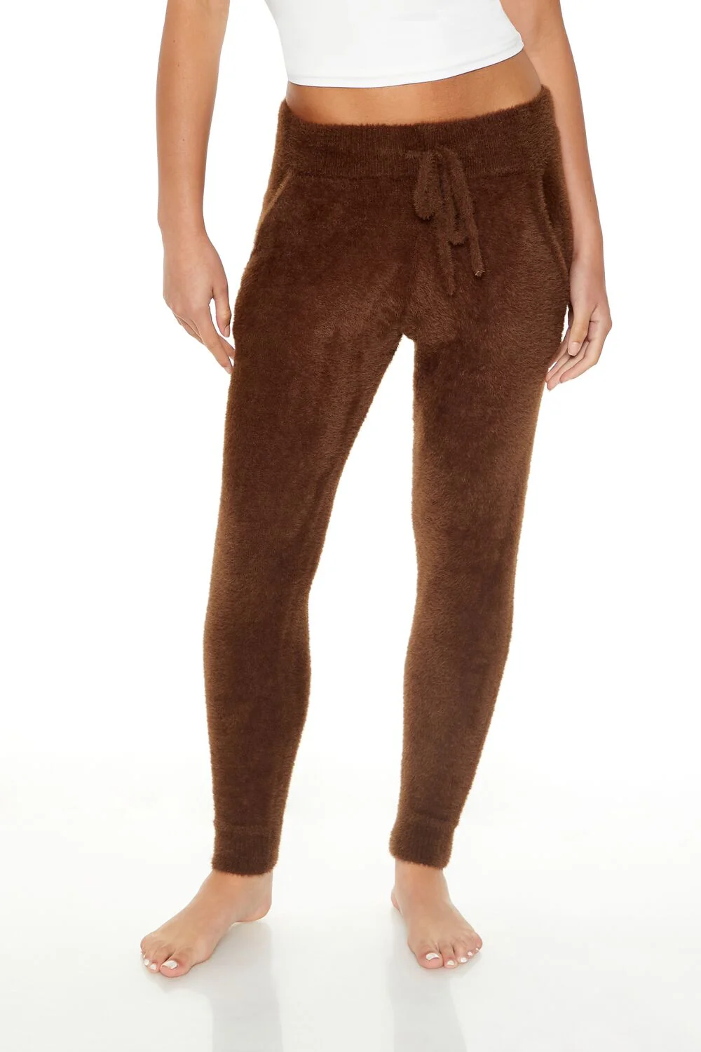 Fuzzy Sweater-Knit Joggers - Image 17