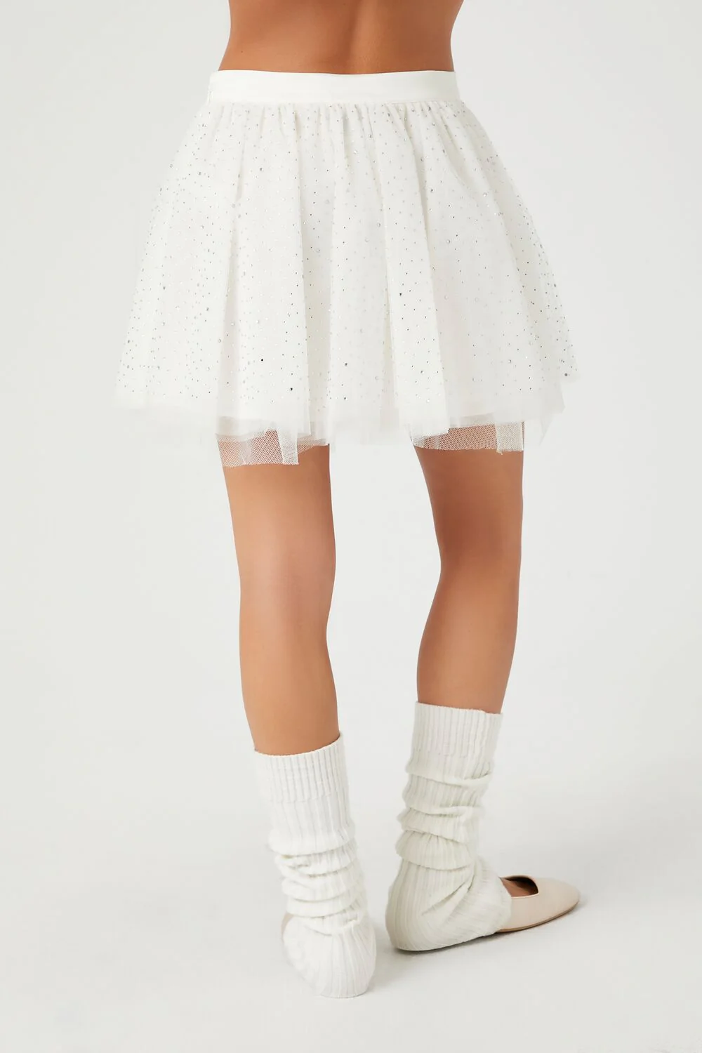 Rhinestone Mini Skirt - Image 4