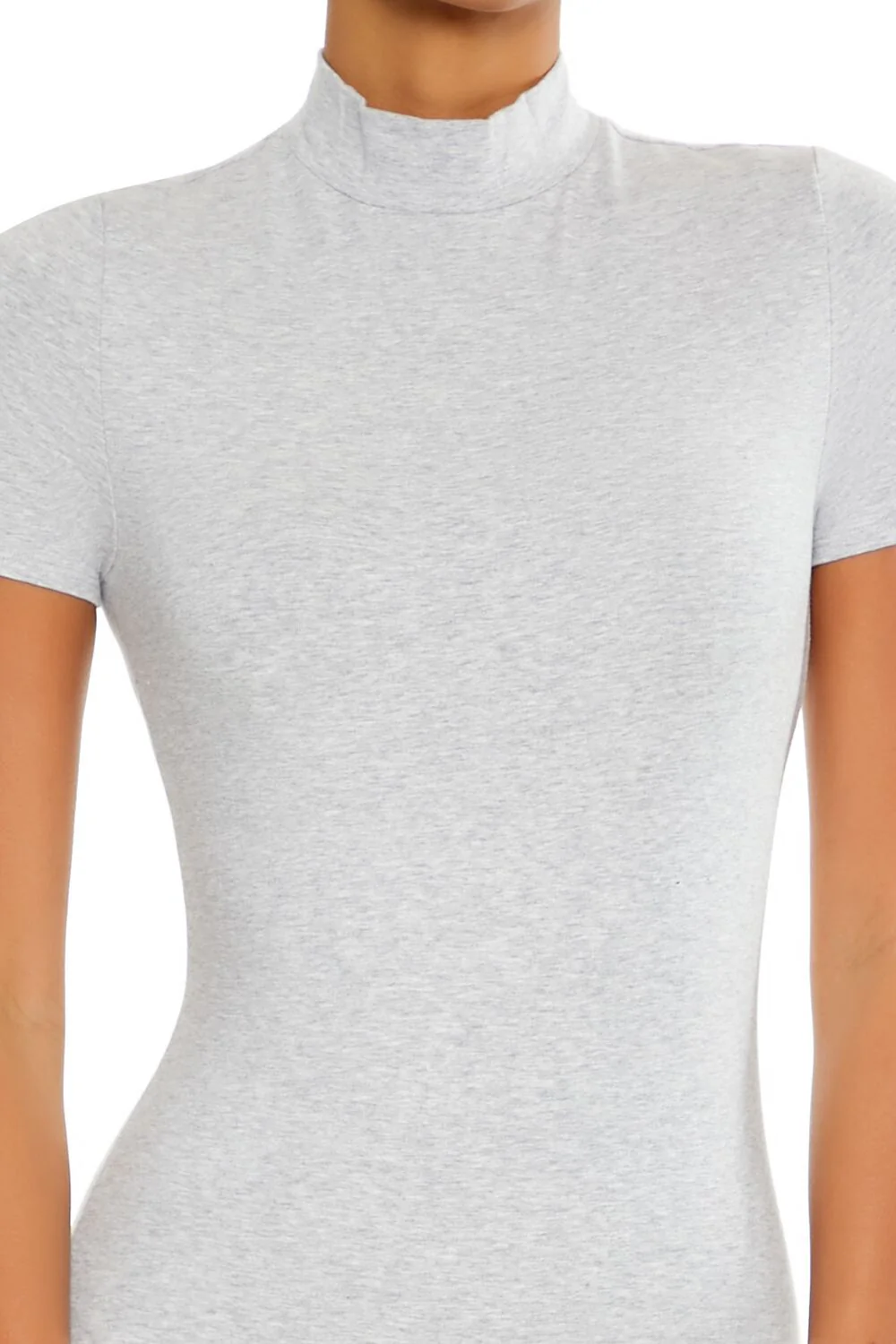 Fitted Mock Neck Jumpsuit - Image 10