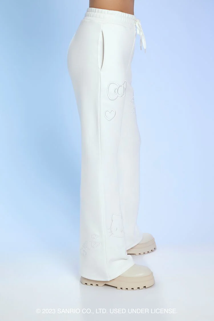 Hello Kitty Embroidered Pants - Image 3