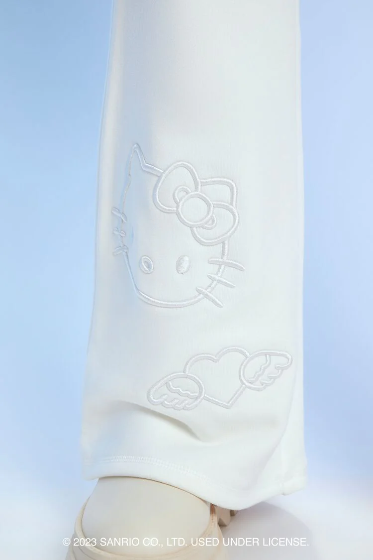 Hello Kitty Embroidered Pants - Image 7