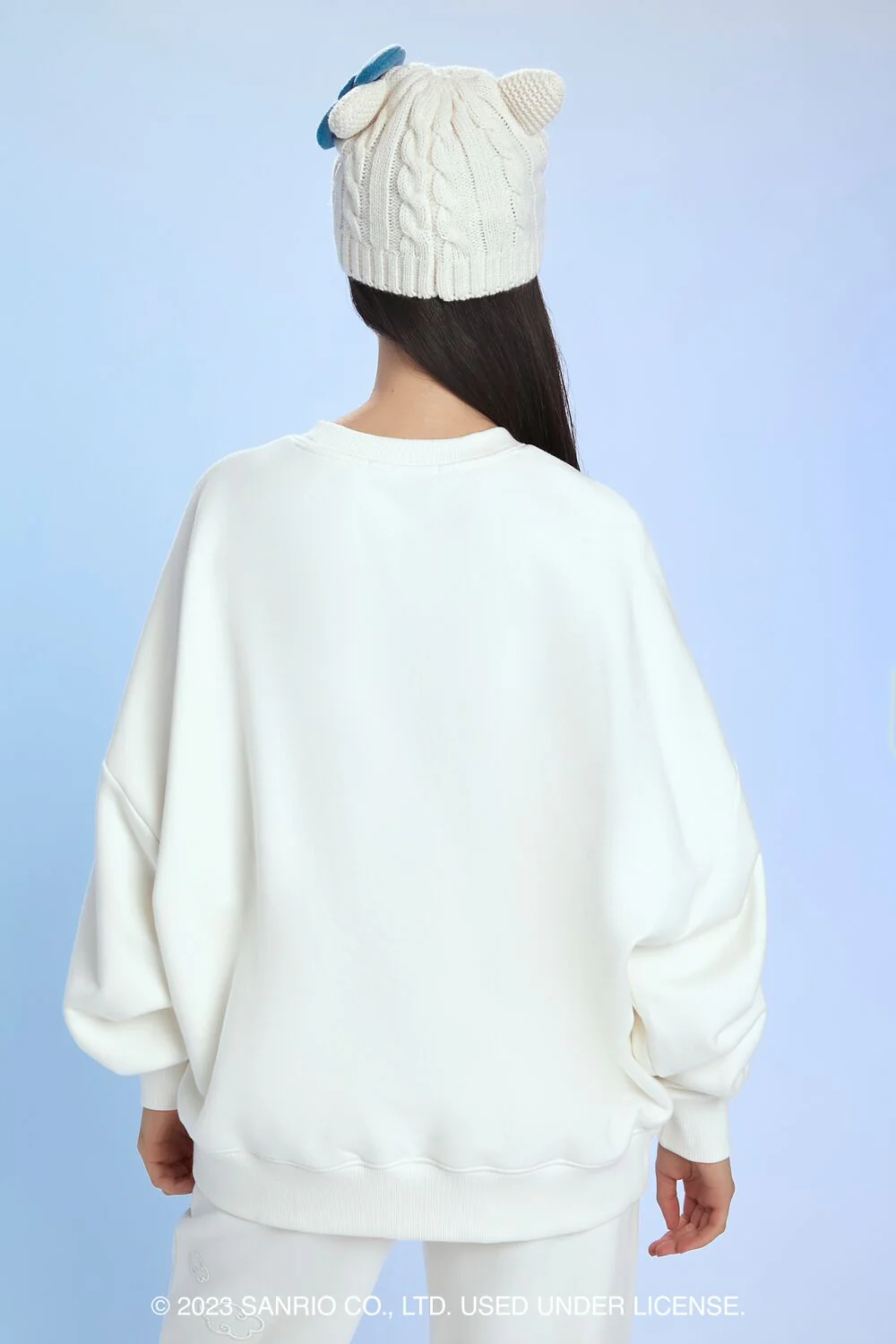 Angel Hello Kitty Embroidered Pullover - Image 3