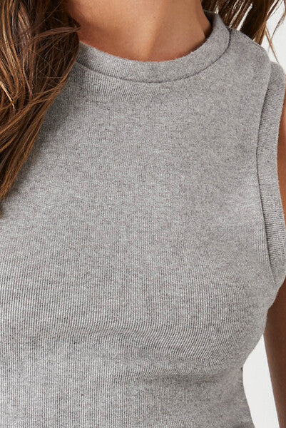 Ribbed Knit Tank Top - Image 5