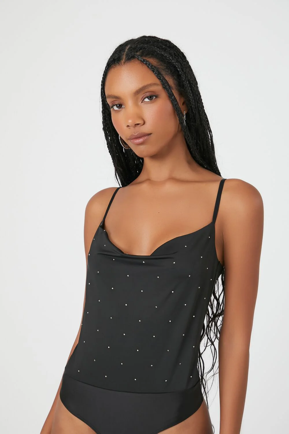Rhinestone Cami Bodysuit - Image 5