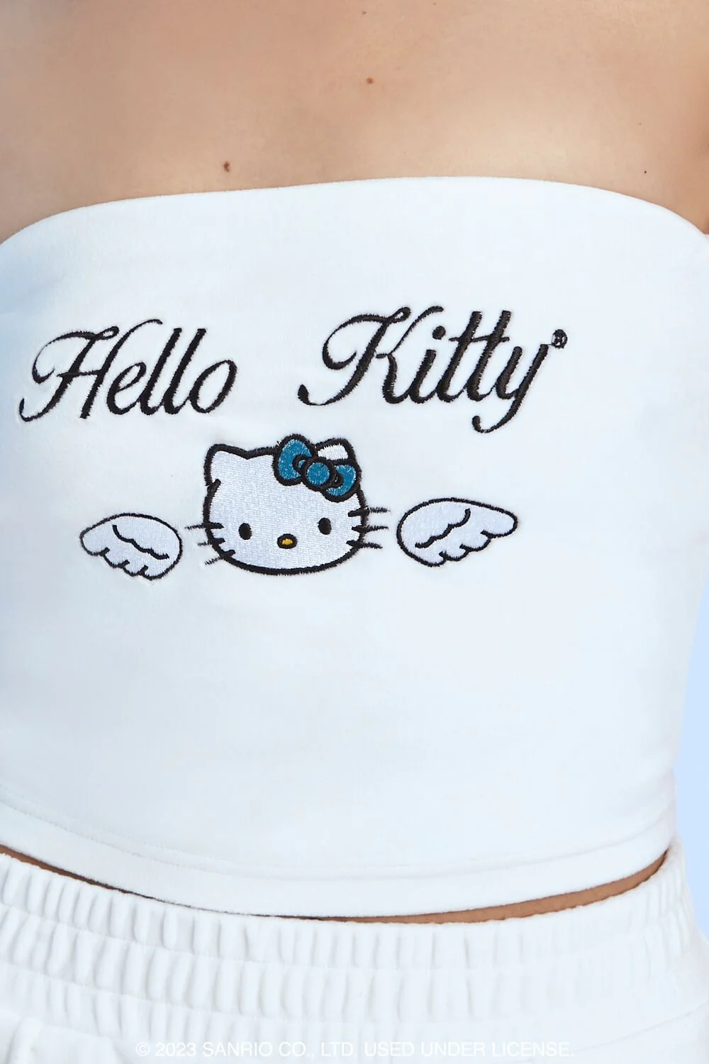 Angel Hello Kitty Velour Tube Top - Image 6
