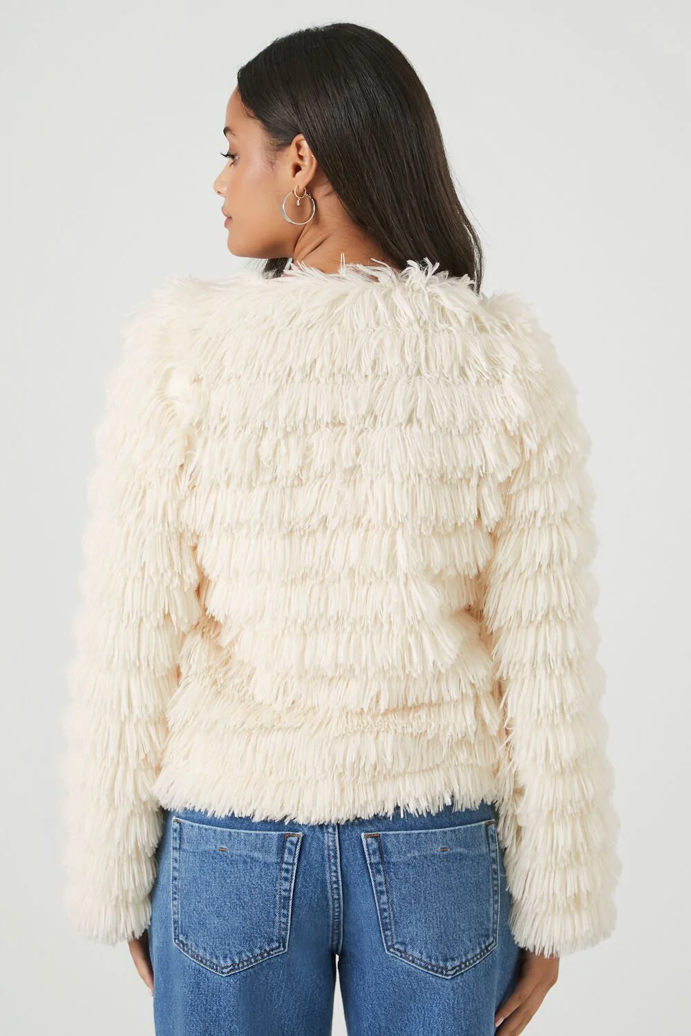 Shaggy Tiered Fringe Jacket - Image 3