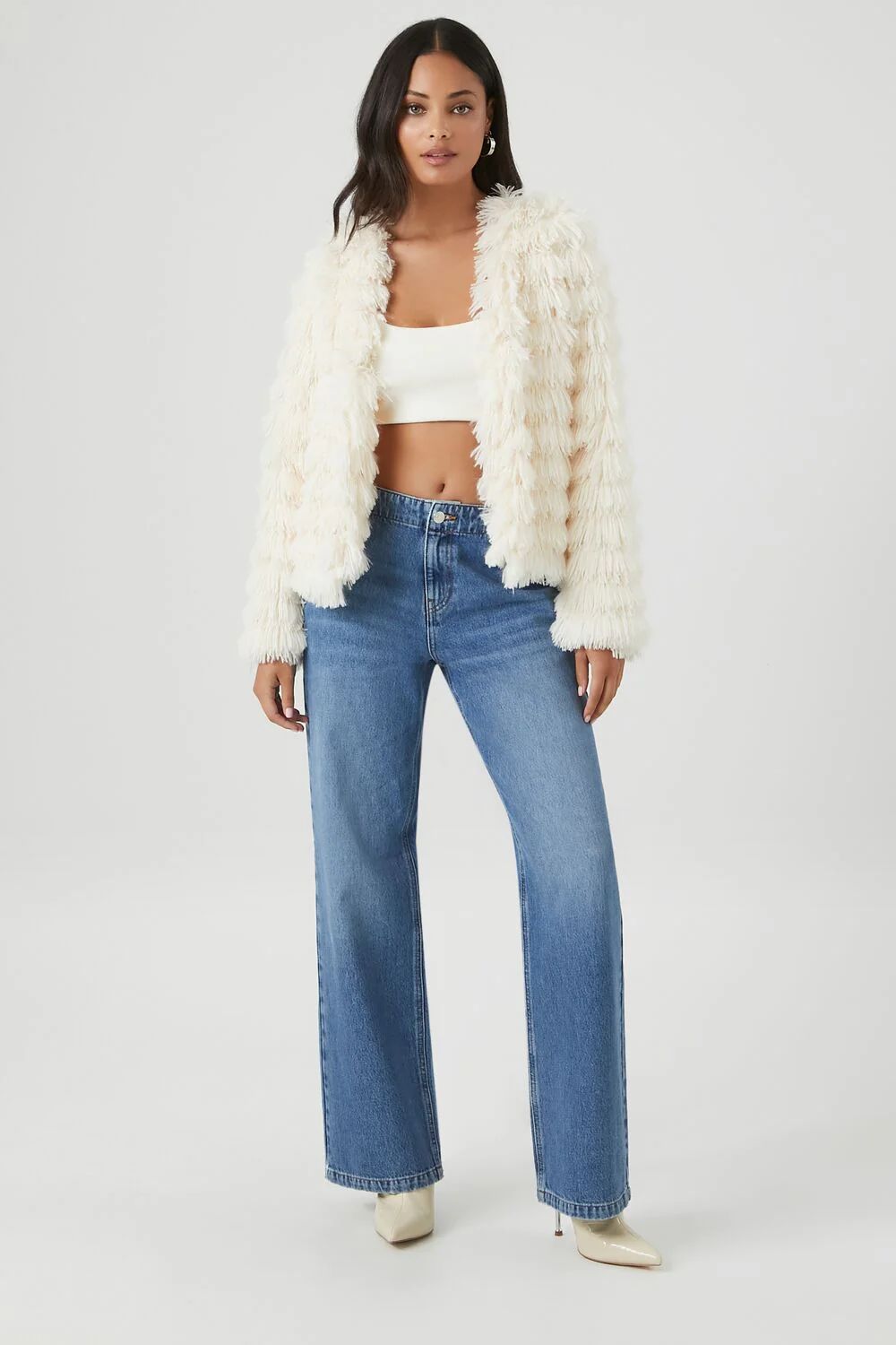 Shaggy Tiered Fringe Jacket - Image 4