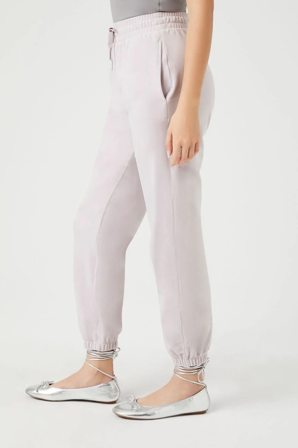 Velour Drawstring Joggers - Image 13