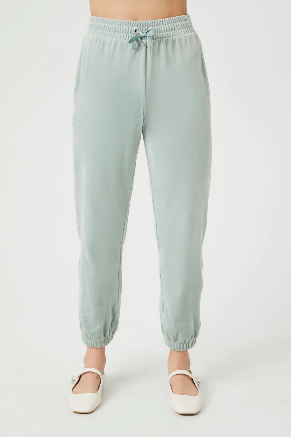Velour Drawstring Joggers - Image 17