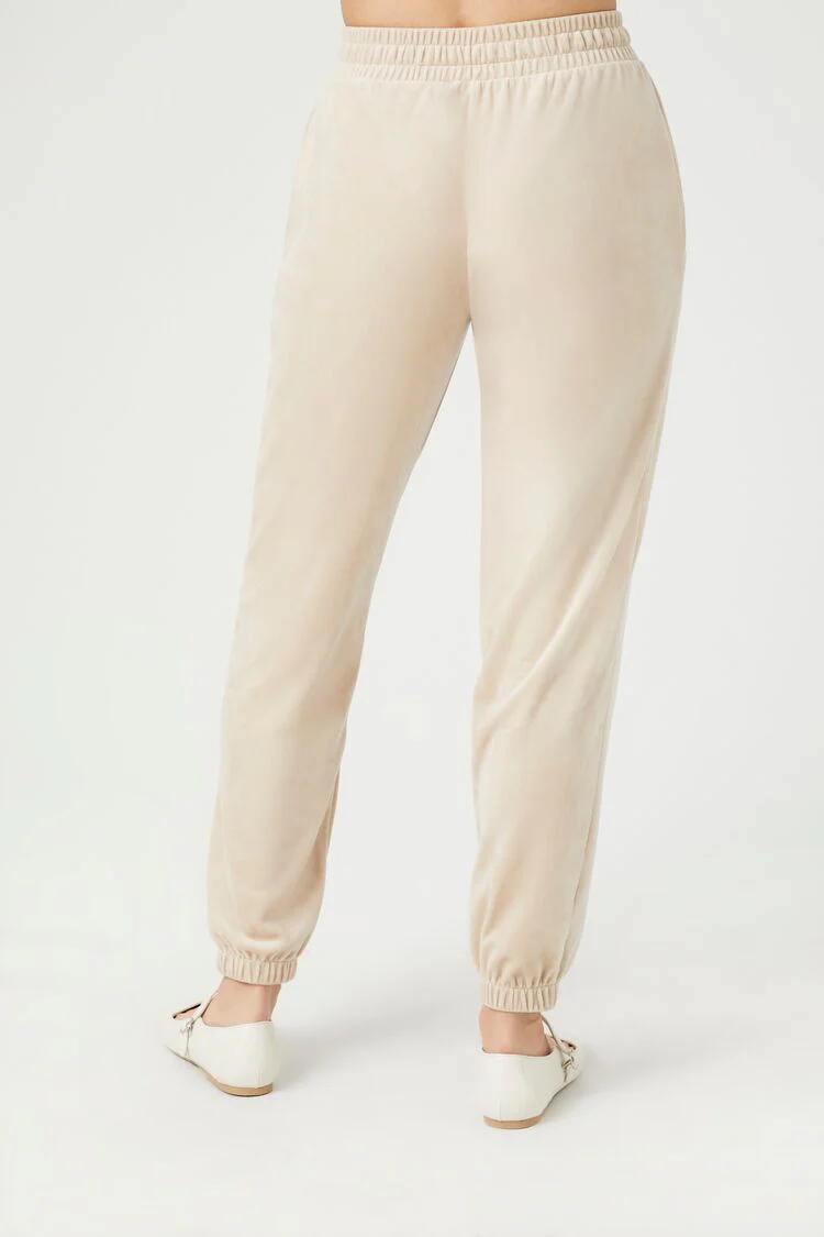 Velour Drawstring Joggers - Image 30